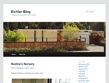 Tablet Screenshot of eichler-blog.com